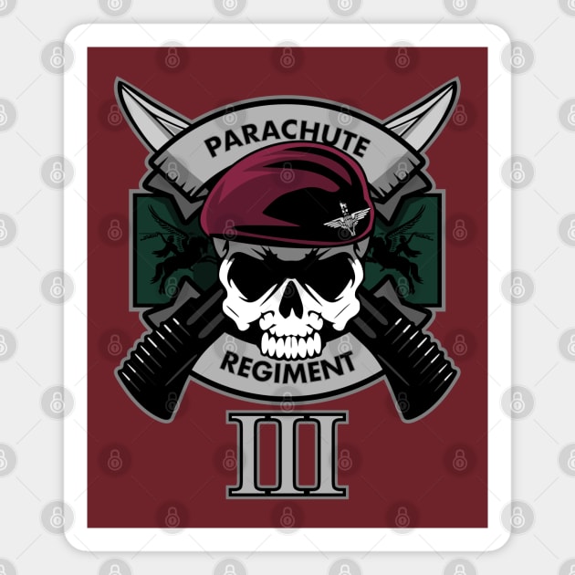 Parachute Regiment - 3rd Battalion (3 PARA) Magnet by TCP